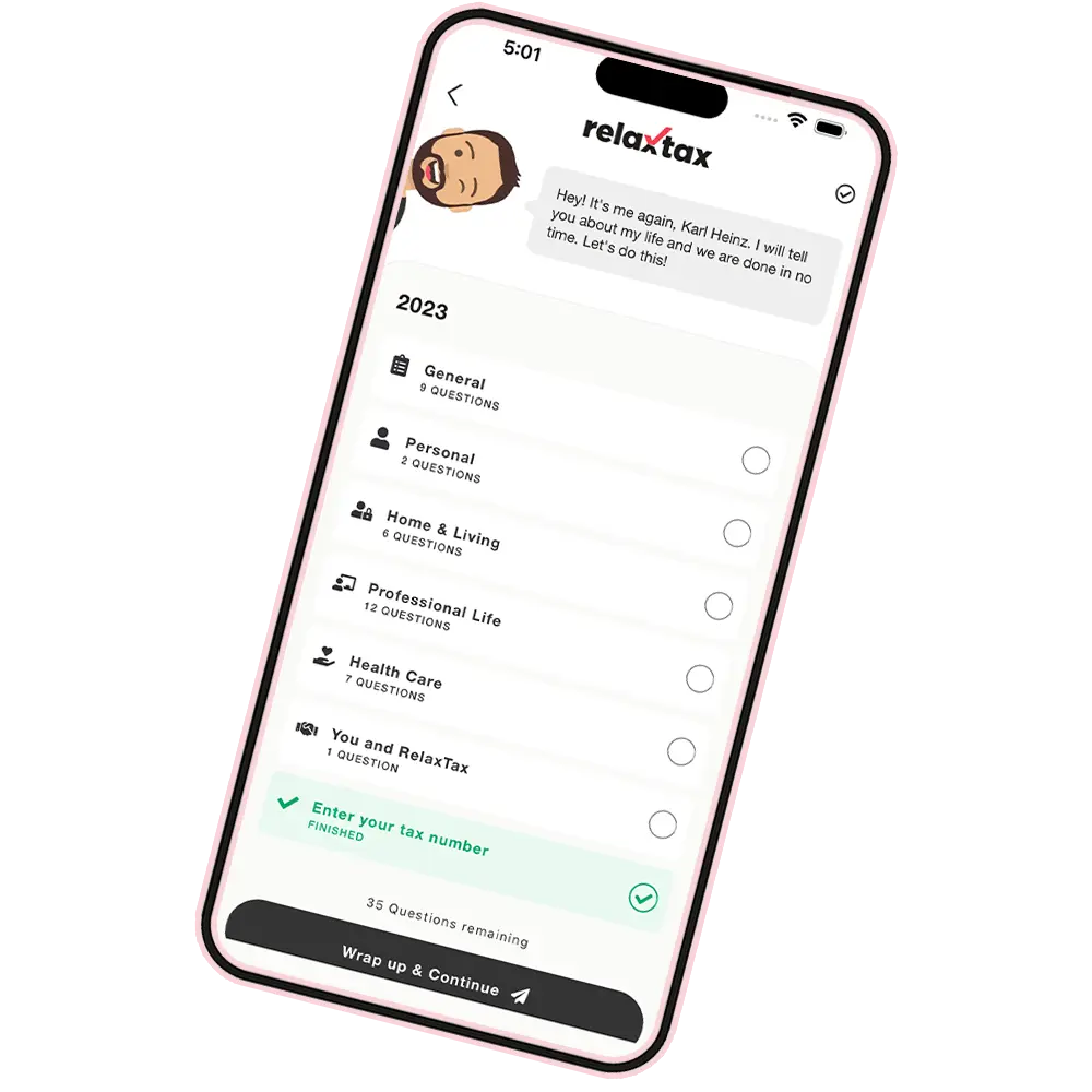 relaxtax app